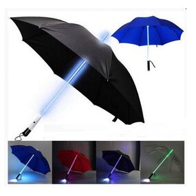 LED Warning Lights Umbrella Supplier - Outdoor 7 Colors Flashing Long Handle