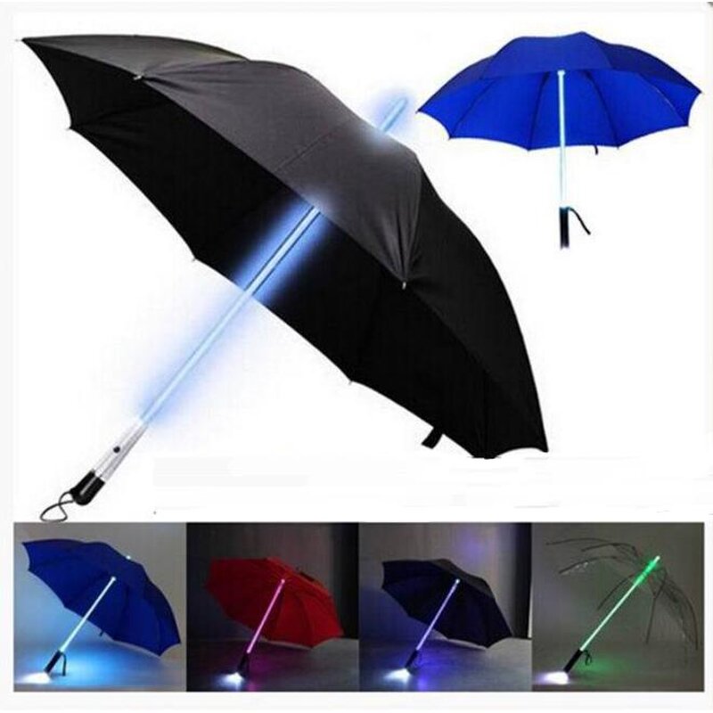 LED Flashlight Umbrella Manufacturer - Wholesale Clear Straight Lightsaber