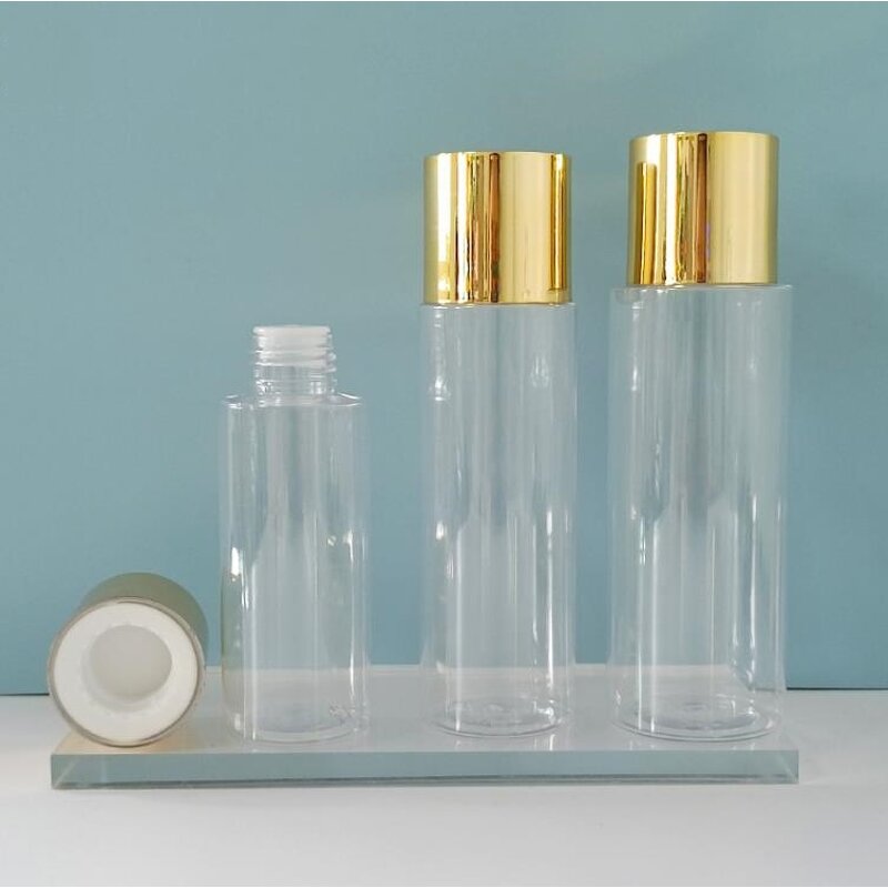 Round Lotion Bottle Supplier - Wholesale 100-300ml White Clear PET