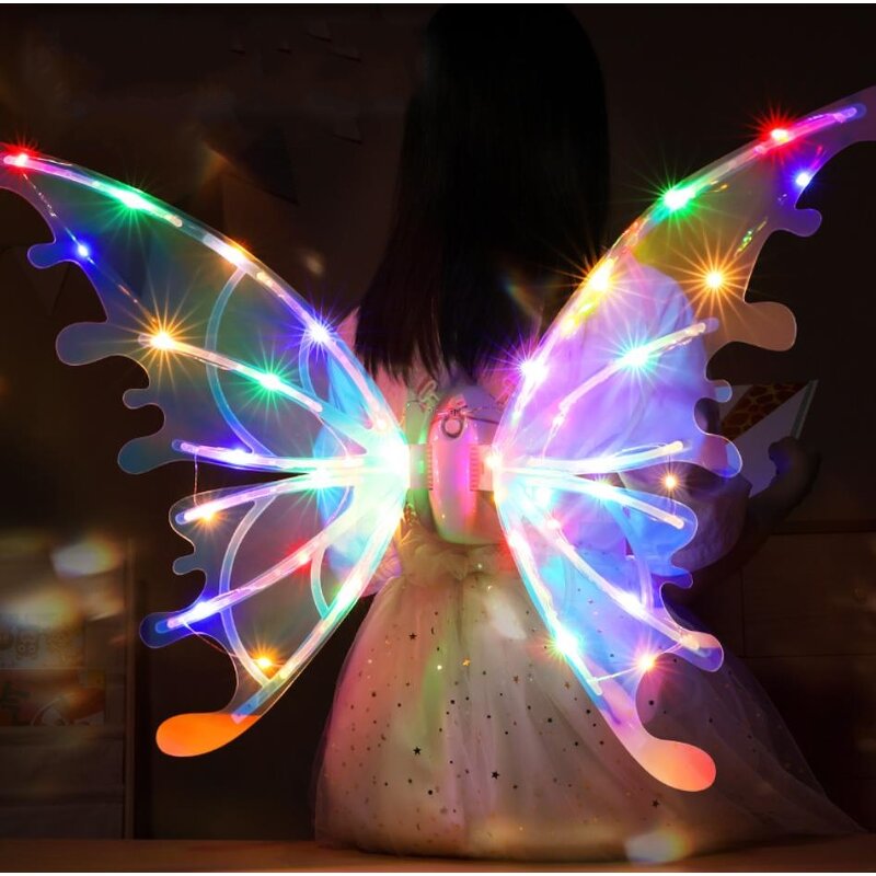 Butterfly Wings Costume Supplier - Hot Selling LED Luminous Angel Wing