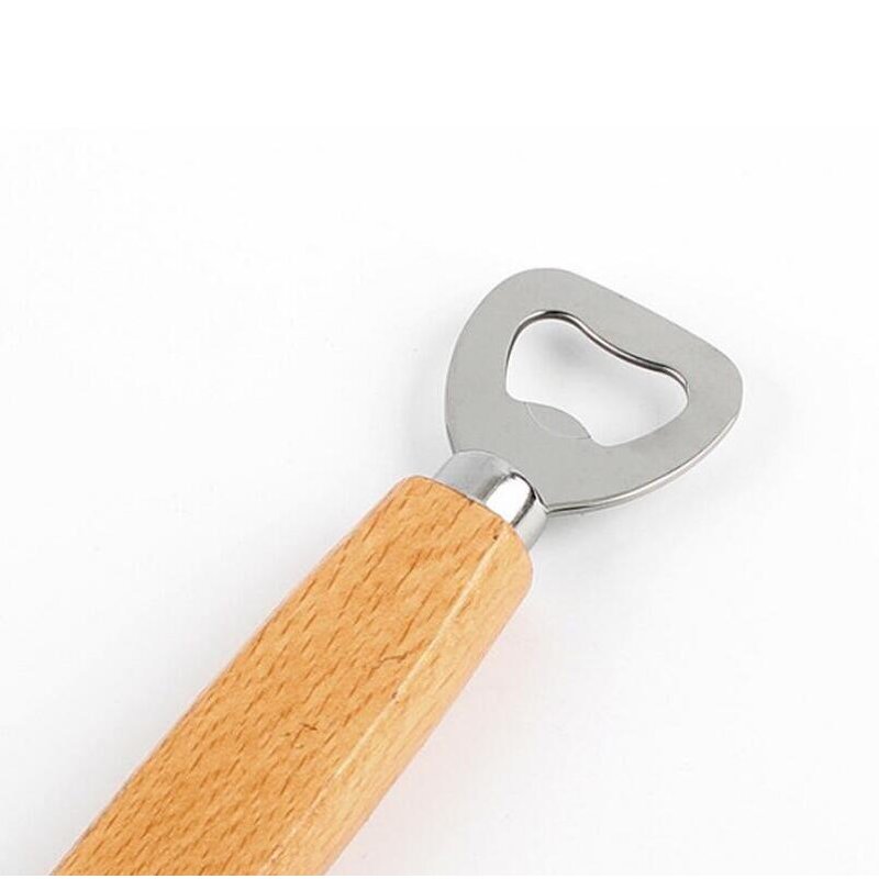 Stainless Steel Bottle Opener Factory - Factory Wholesale Beer Wood Handle
