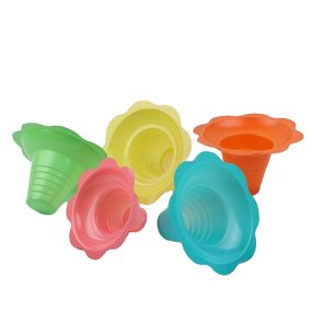 Shaved Ice Cup Factory - Wholesale 4oz 8oz Snow Cone Flower Cups