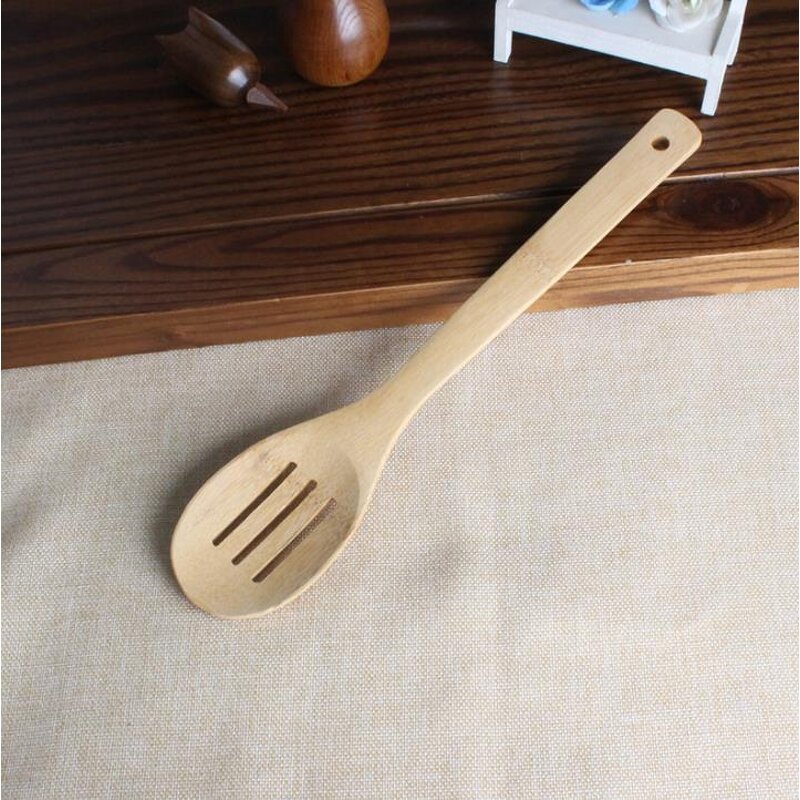 Wooden Kitchen Utensils Supplier - Flat Large Long Handle Scraper Spatula