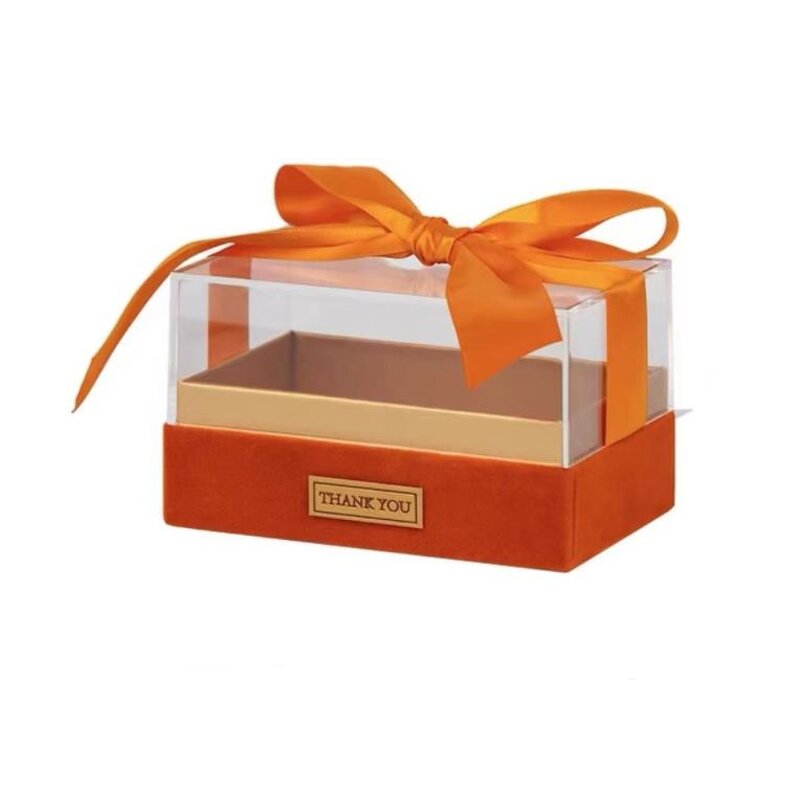 Acrylic Candy Box Manufacturer - Luxury Rectangle Transparent Christmas