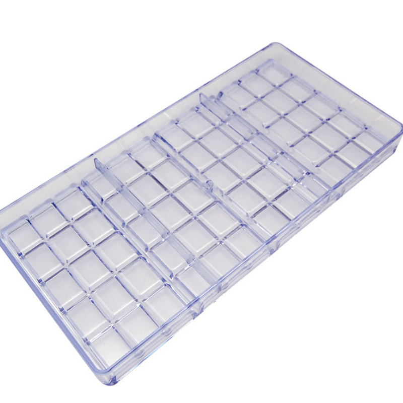 Polycarbonate Chocolate Mold Manufacturer - Rectangle for Make Candy Bar