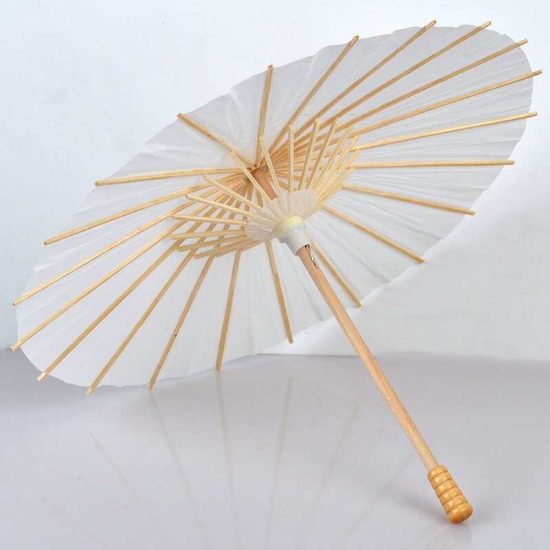 White Paper Umbrella Manufacturer - Plain Chinese Wedding Paper Parasols