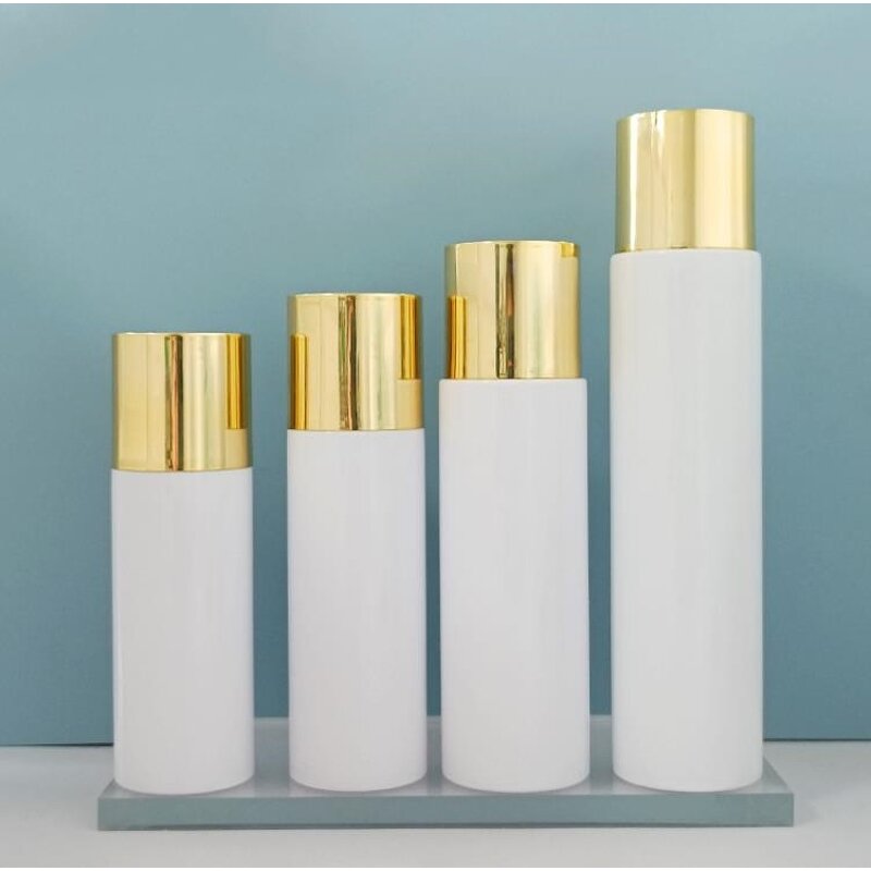 Round Lotion Bottle Supplier - Wholesale 100-300ml White Clear PET
