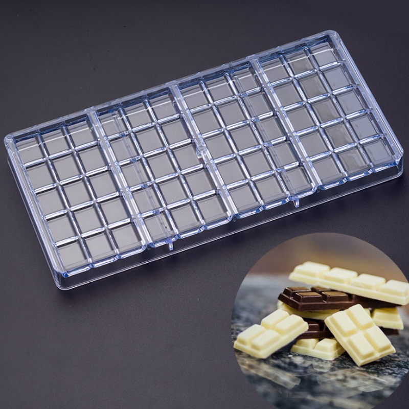 Polycarbonate Chocolate Mold Manufacturer - Rectangle for Make Candy Bar