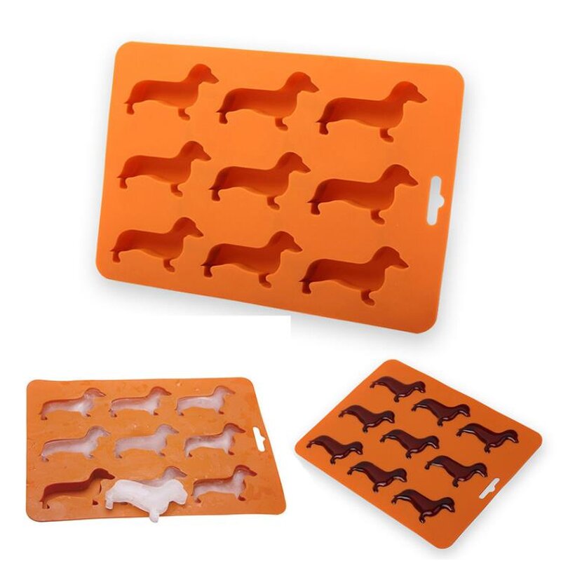 Dog Shape Ice Cube Tray Factory - Cute BPA Free Food Grade Chocolate