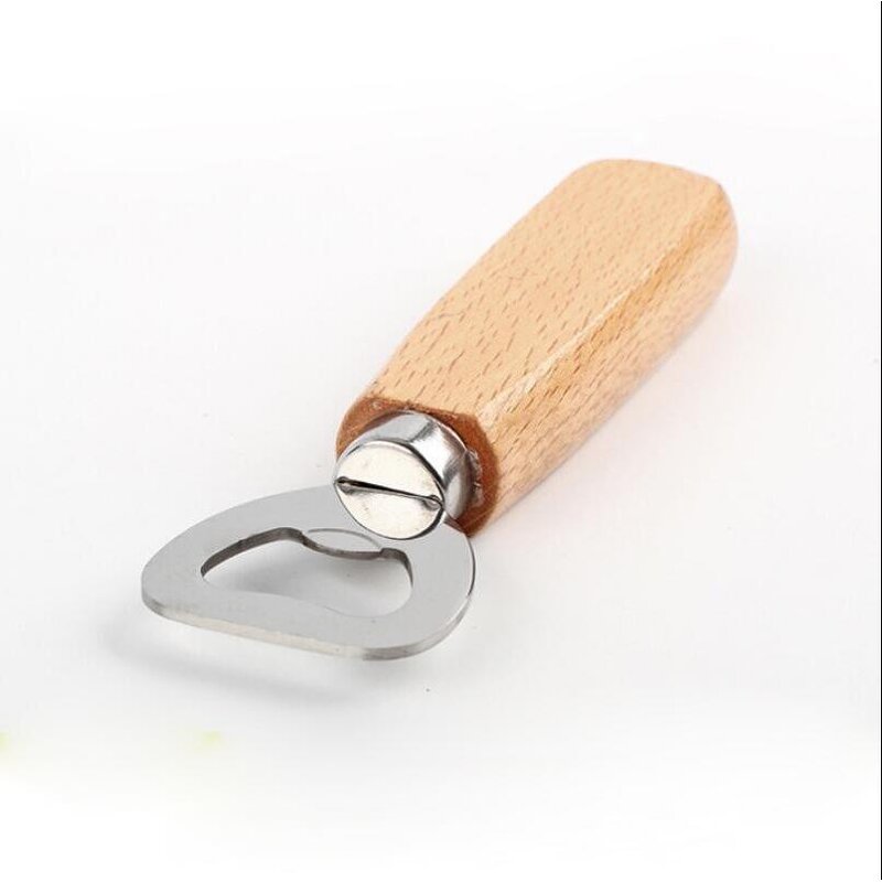 Stainless Steel Bottle Opener Factory - Factory Wholesale Beer Wood Handle