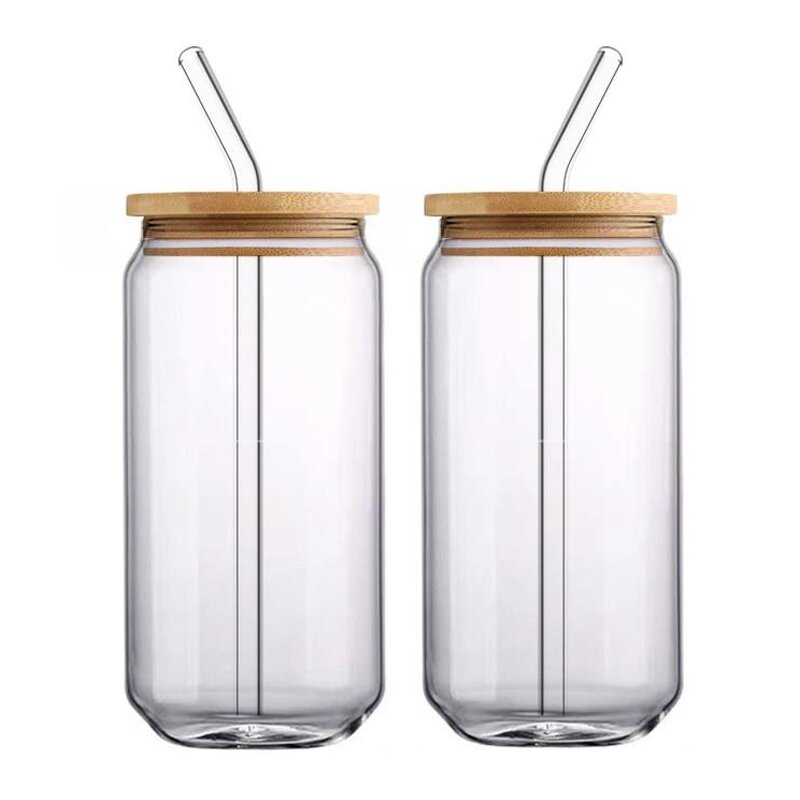 Beer Can Glass Cups Factory - 12oz 16oz Clear Soda Coffee Drinking