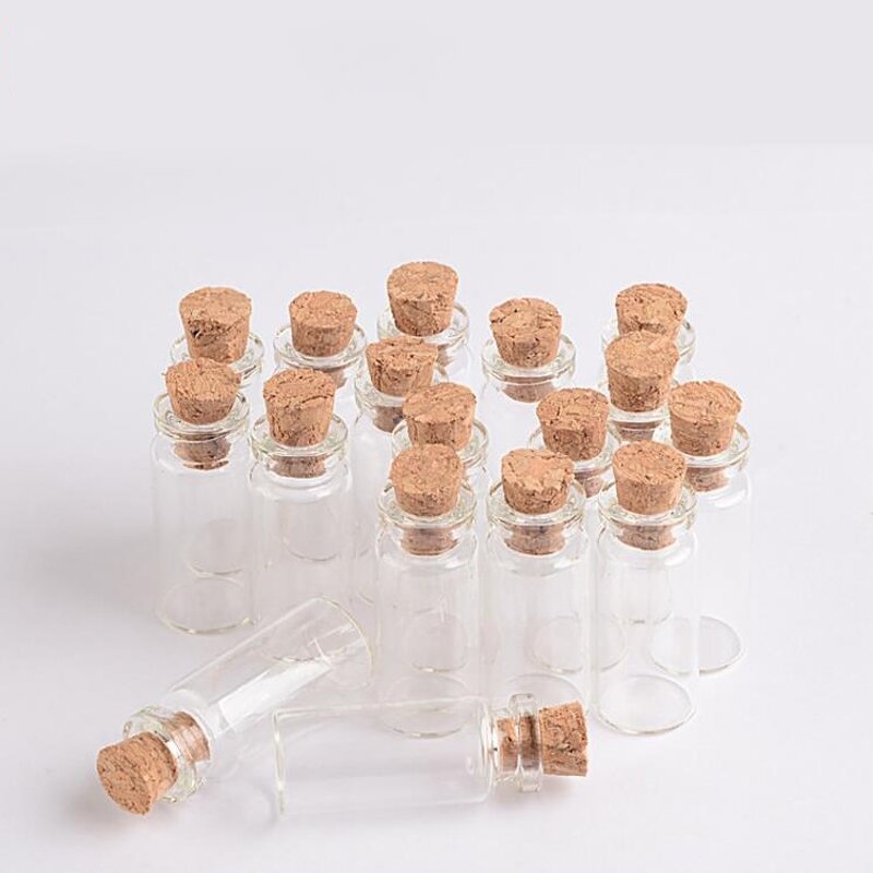 Mini Glass Wishing Bottle Factory - Wholesale Clear Transparent Sample
