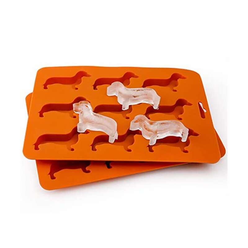 Dog Shape Ice Cube Tray Factory - Cute BPA Free Food Grade Chocolate