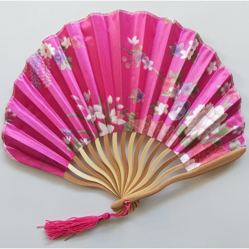 Chinese Japanese Hand Fan Supplier - Personalized Pattern Vintage Flower
