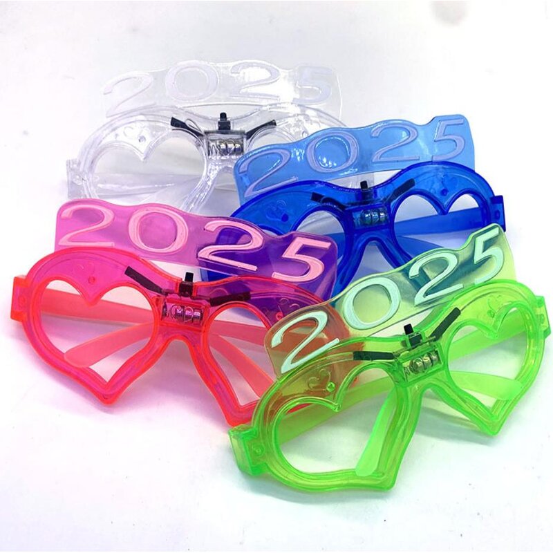 EL LED Glasses Factory - Party Supplies Number 2025 Glowing Heart Light