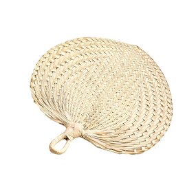 Natural Raffia Hand Fan Factory - Boho-Style Handcraft Home Art Weave