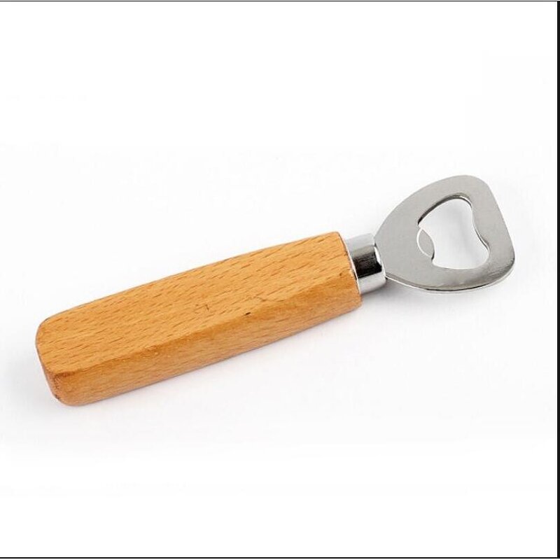 Stainless Steel Bottle Opener Factory - Factory Wholesale Beer Wood Handle