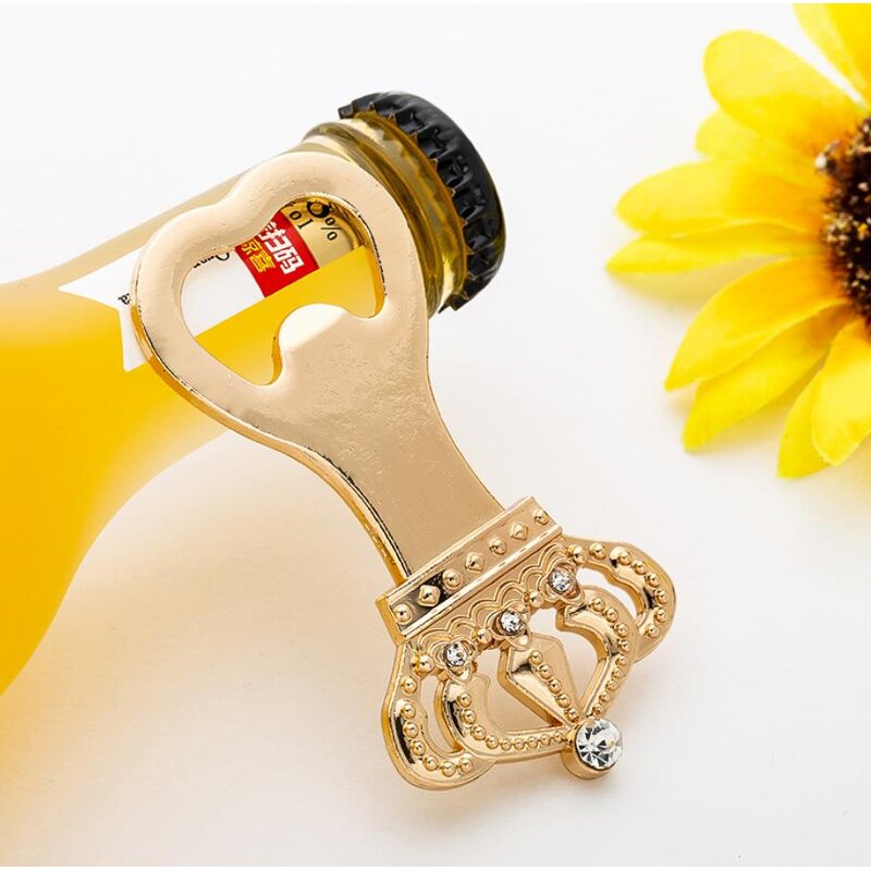 Gold Crown Bottle Opener Manufacturer - Antique for Baby Shower Birthday