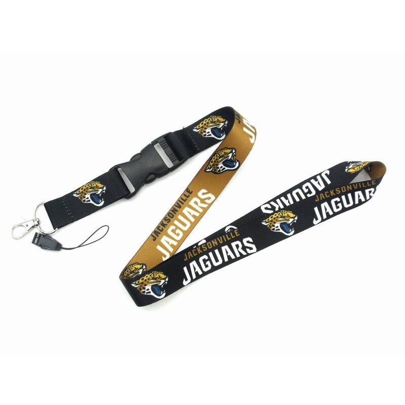 NFL Lanyard Supplier - Custom Thermal Transfer Team Logo Lanyard