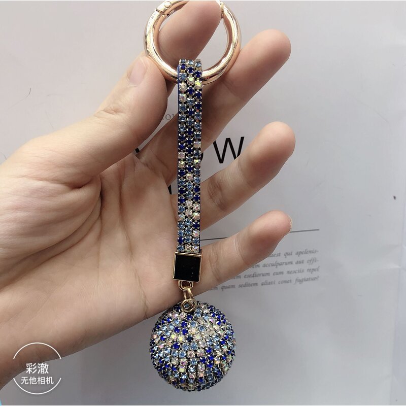 Rhinestone Ball Keychain Manufacturer - Bulk Pendant Gift for Women