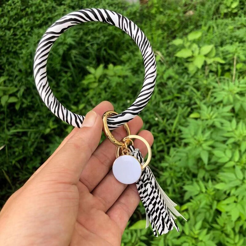 Christmas Keychain Manufacturer - Custom Snowflake Tassel Bracelet for Women