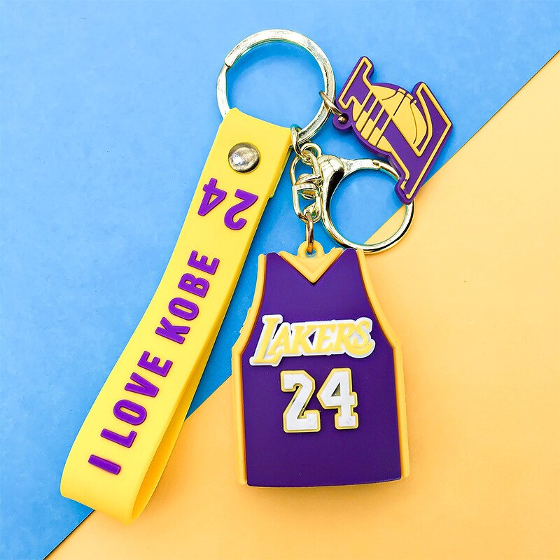 Basketball Jersey Keychain Manufacturer - Wholesale Sports Bag Ornament