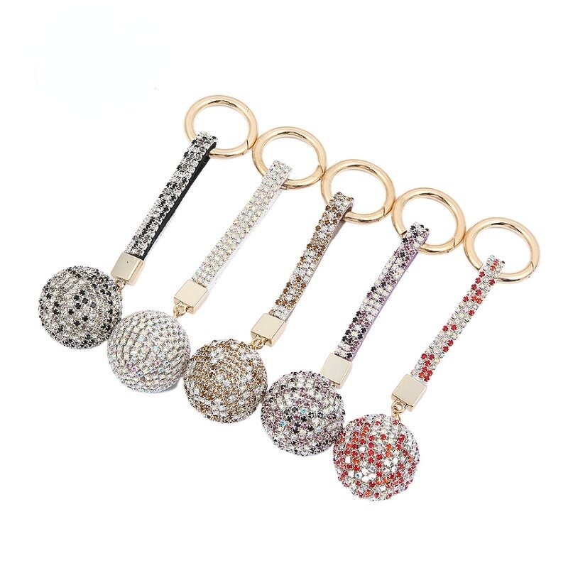 Rhinestone Ball Keychain Manufacturer - Bulk Pendant Gift for Women
