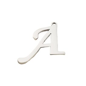 Letter Pendant Keychain Manufacturer - Wholesale A-Z Stainless Steel Charms