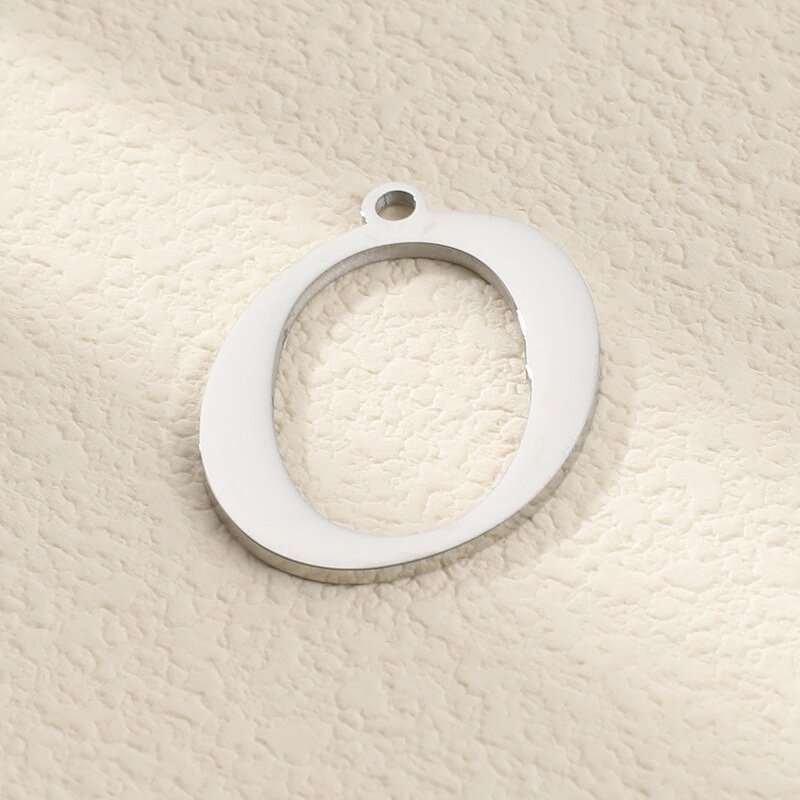 Letter Pendant Keychain Manufacturer - Wholesale A-Z Stainless Steel Charms