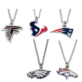 NFL Necklace Supplier - Custom Team Logo Oil Pendant Charms