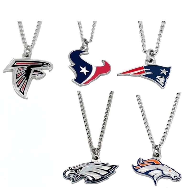 NFL Necklace Supplier - Custom Team Logo Oil Pendant Charms