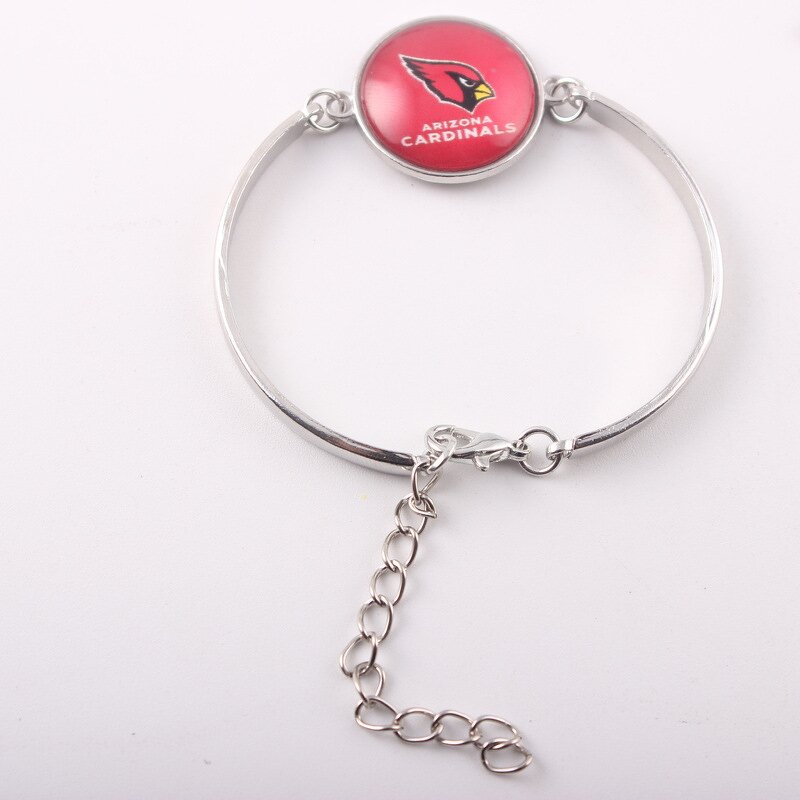 NFL Bracelet Manufacturer - Custom Logo Adjustable Alloy Bangle