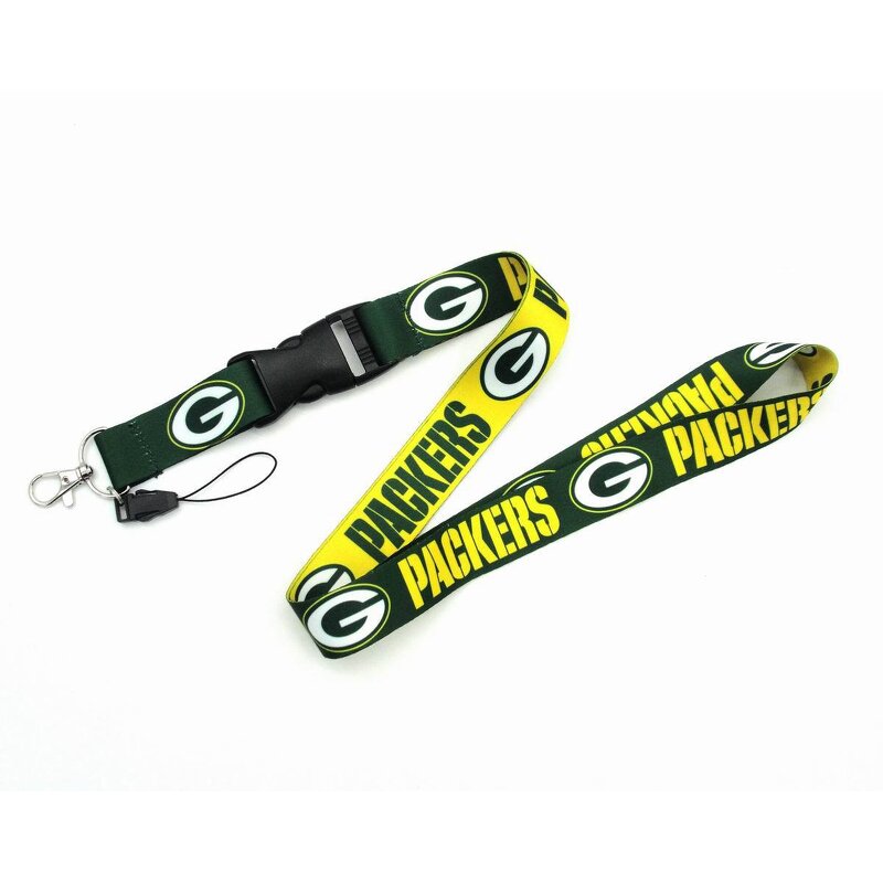 NFL Lanyard Supplier - Custom Thermal Transfer Team Logo Lanyard