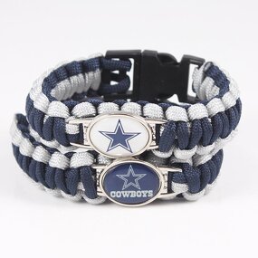 NFL Paracord Bracelet Manufacturer - Bulk 32 Team Logo Bracelet
