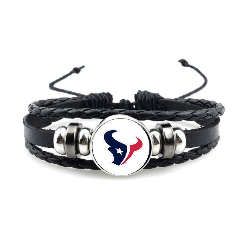 NFL Bracelet Factory - Custom Logo Adjustable Woven Wristlet