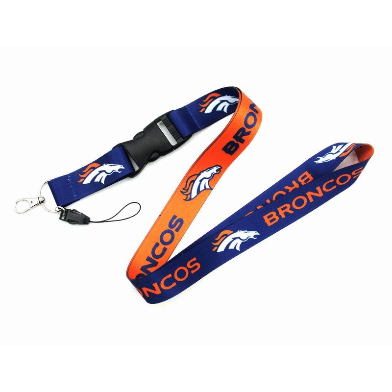 NFL Lanyard Supplier - Custom Thermal Transfer Team Logo Lanyard