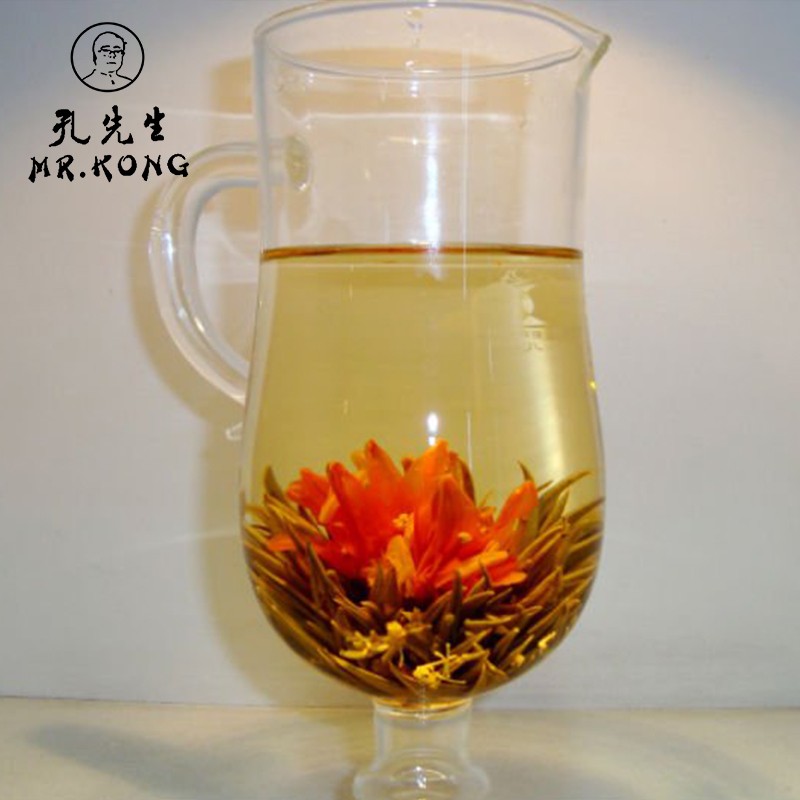 Blended Mini Compressed Tea Ball Blooming Tea Flowering Tea in Random Types Selective Blind Box Packaging with Random Shipping