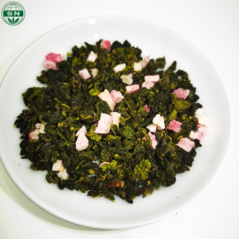 Juicy Peach Oolong Tea Mixed Blended Fruit Flavor Loose Leaf Health Tea in Box Packaging New