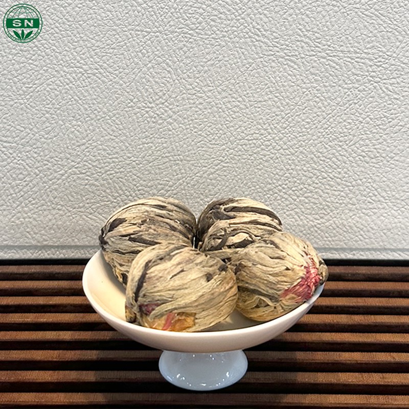 Blind Box Random Shipping of Mini Compressed Tea Balls Selective Blended Blooming Tea Flowering Tea in Bag Packaging