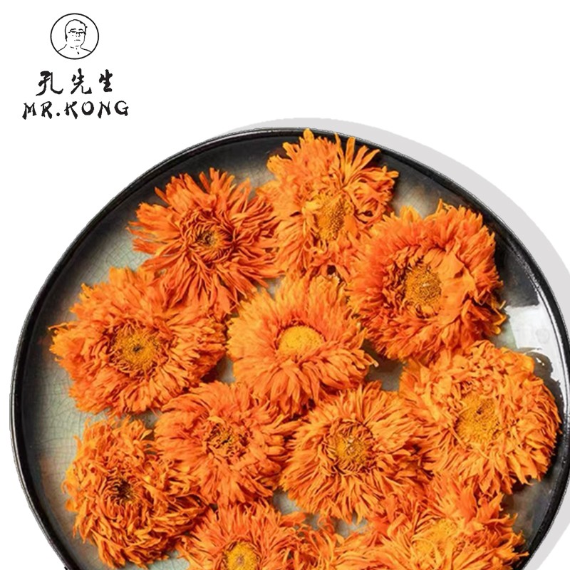 Natural Marigold Flower Tea Loose Herb Dried Calendula Flower Bulk Box/Bag Packaging Healthy Flavored Tea