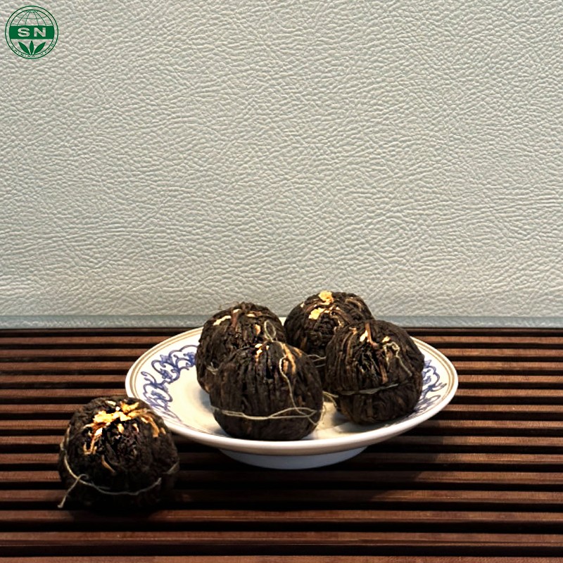 Blind Box Random Shipping of Mini Compressed Tea Balls Selective Blended Blooming Tea Flowering Tea in Bag Packaging