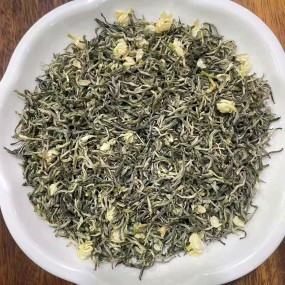 Jasmine Tea Golden Needle Snow Bud With Strong Jasmine Flavor Fragrance Organic Jasmine Tea Chinese Flower Moli Xueya Green Tea
