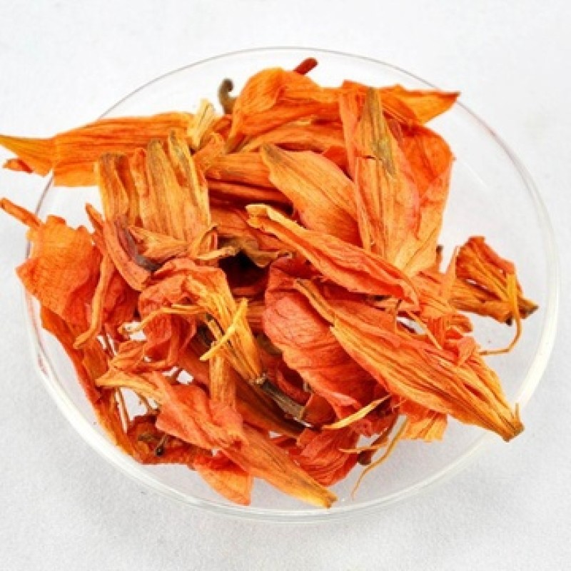 Natural Dried Lily Herbal Tea Loose-Leaf Flavorful Flower Tea in Bag or Box Packaging Health-Boosting