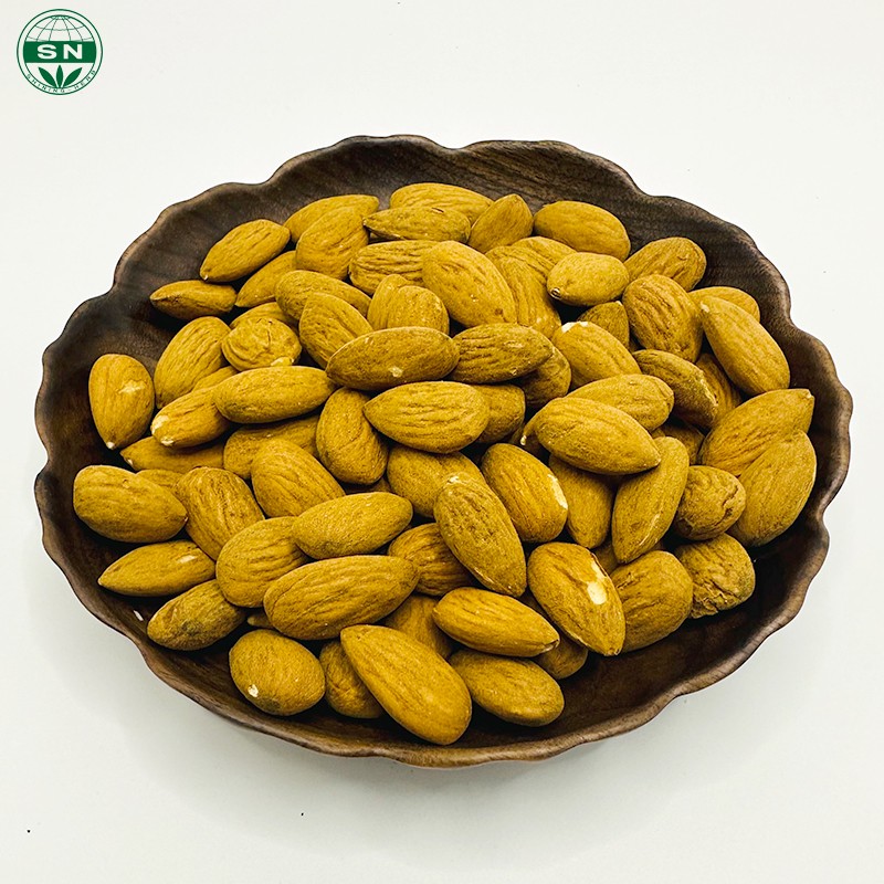 High Nutritional Value Sweet Tasted Dried Badam Almonds Healthy Food Snack in Bulk Packaging AD Drying Process