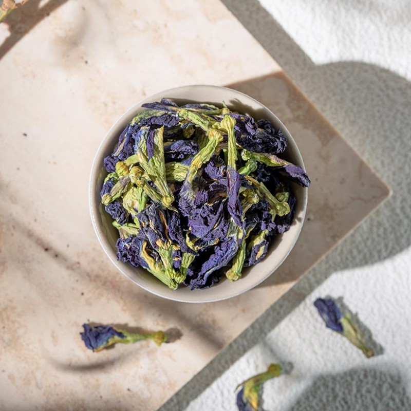 EU Butterfly Pea  Shiningherb Brand Top Quality  Blue Tea  Organic Standard Natural Dried  Butterfly Pea Dried Flowers Tea