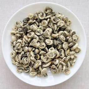 Premium Jade Snail King Jasmine Green Tea Flavor Tea Pure Organic Jasmine Flowers Jade Snail - Shaped Tea