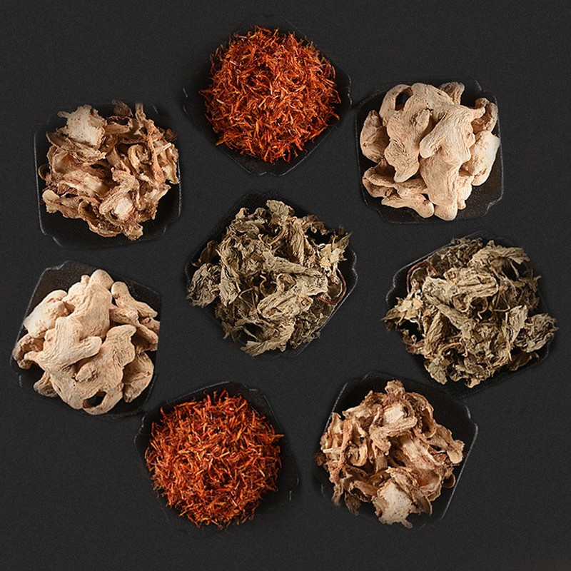 All-Natural Herbal Blend Aged Mugwort Foot Soak Bath Sachets Herbal Medicinal Pouches Healthy Bath Bags