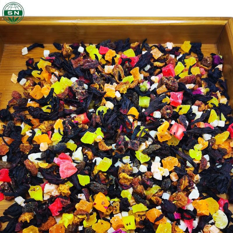Flavored Loose Tea Tasty and Fragrant Herb and Fruit Mix Packaged in Bag or Box Special Health Tea