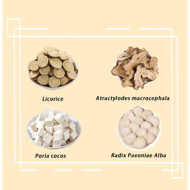 Three-white Whitening Decoction Traditional Chinese Medicine Formula Herbal Tea Sanbai Decoction Teabags Natural Herbs Tea OEM