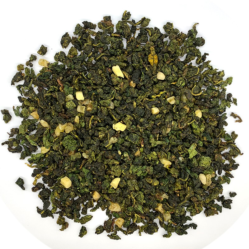 White Peach Oolong Teabags OEM Packaging Free Customized Labels Fruit Flavor Oolong Tea Mixed/blended Pyramid-shaped Tea Bags